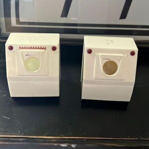Westinghouse Washer and Dryer Salt and Pepper Shakers